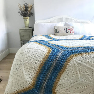 Snowflake Ballroom Afghan