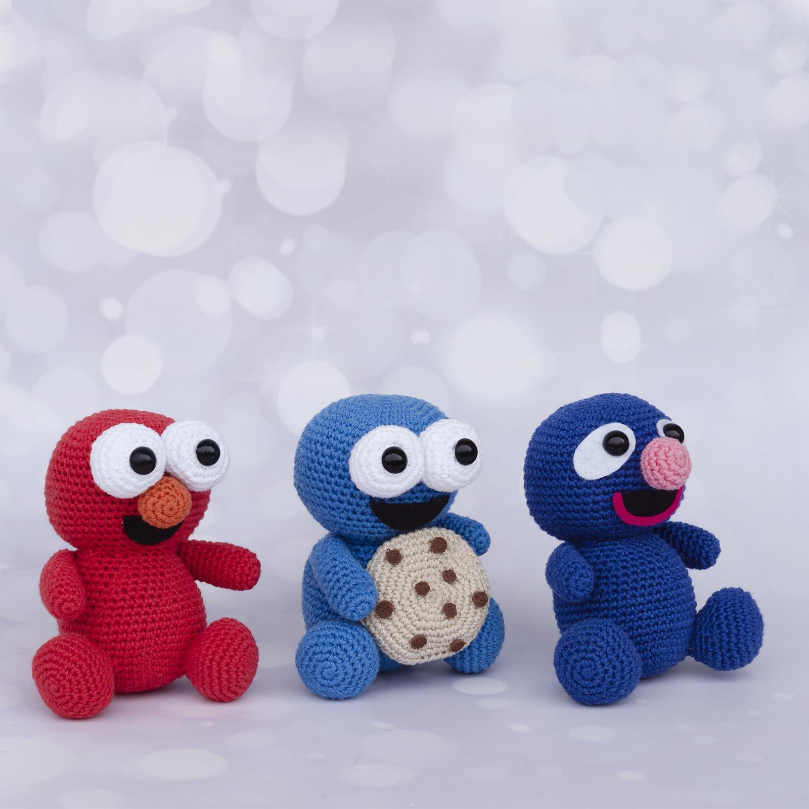 Elmo, Triki and Grover