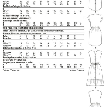 Butterick Misses' & Misses' Petite Dress B6758 - Sewing Pattern