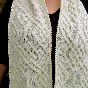 Kursk Cabled Turtleneck Scarf