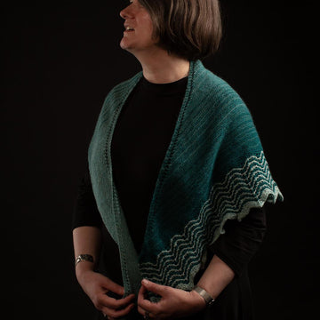 Seascape Shawlette