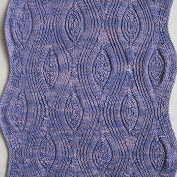 Caspian Waves Shawl