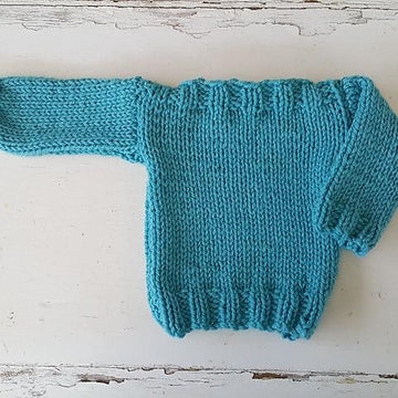 Easy Newborn Sweater
