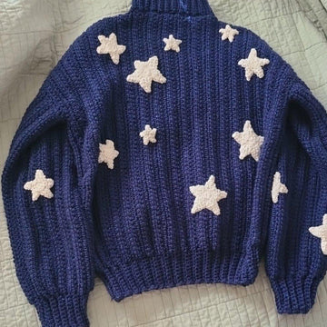 Coraline Star Sweater Inspired Sweater Pattern
