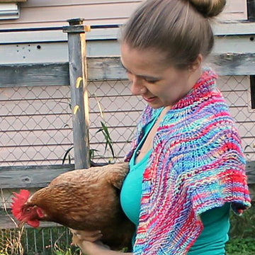 Winglets Shawl