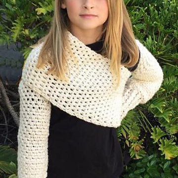 Sleeved Shrug Scarf - Sashland Shrug