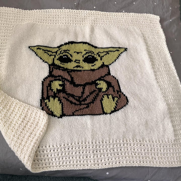 Baby Yoda Baby Blanket