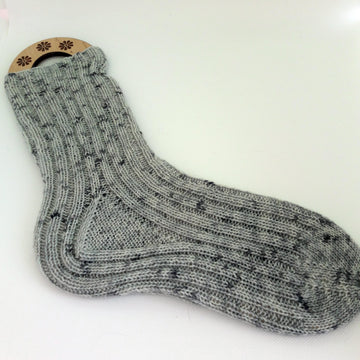 Cozy Ribs - toe up socks