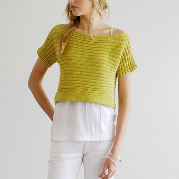 Sideways Ribbed Top