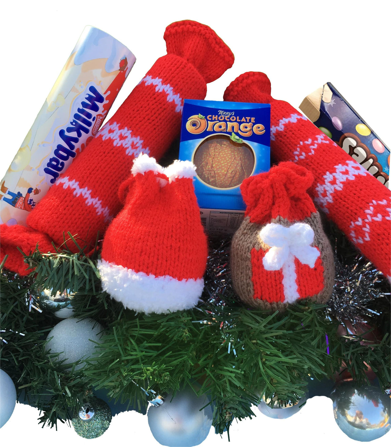 Christmas Smartie Tube cracker and gift bags