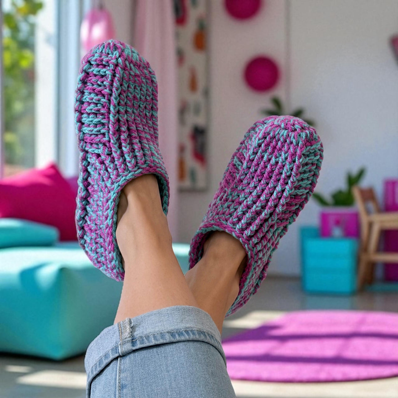 Chunky Slipper Socks