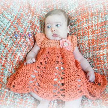 Ribbon & Lace Infant Dress