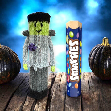 Halloween Frankenstein Smarties cover / holder