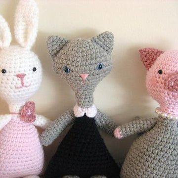 Little Girls - Animal Amigurumi Crochet Patterns