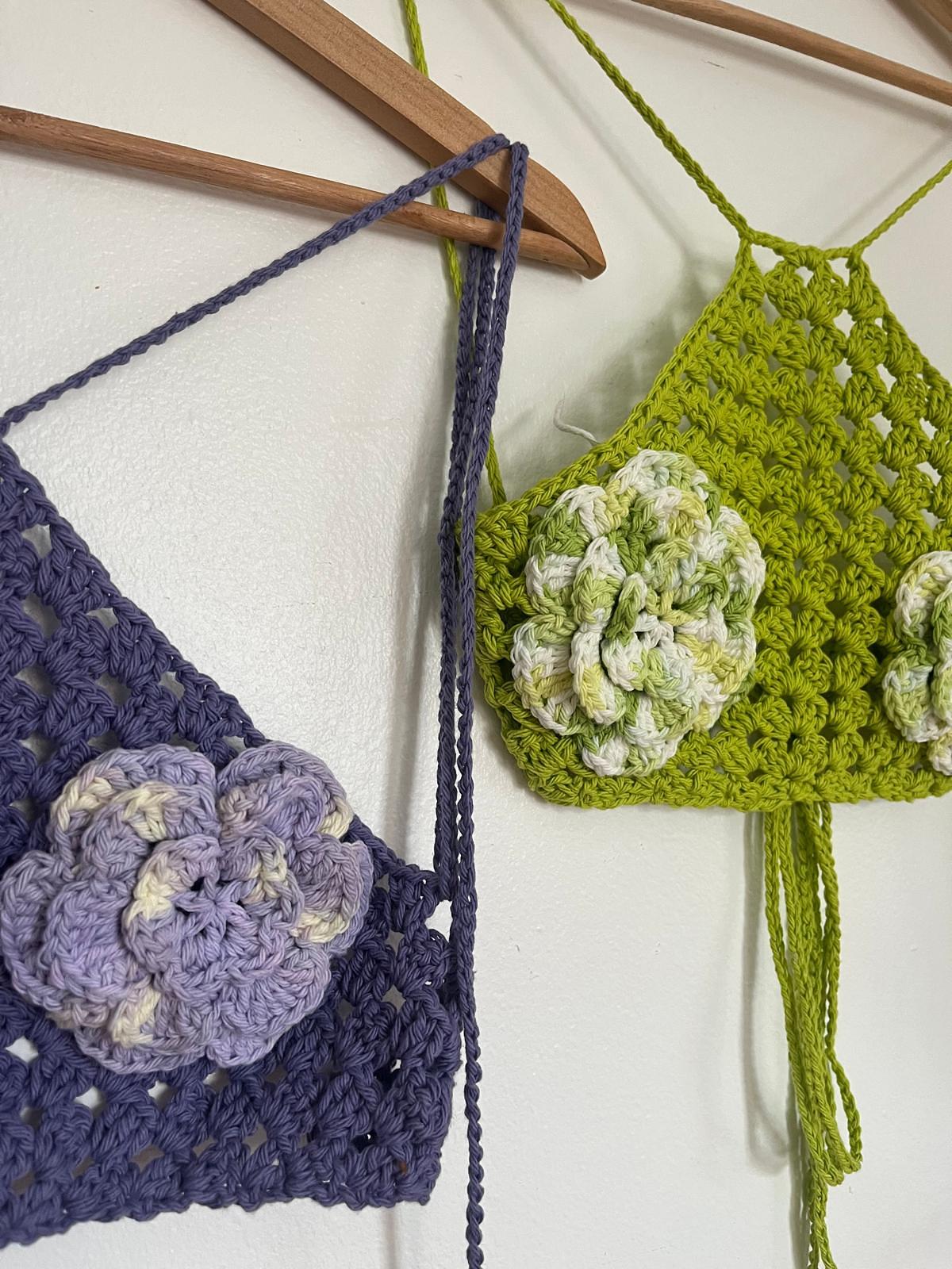 Flowers Halter Top