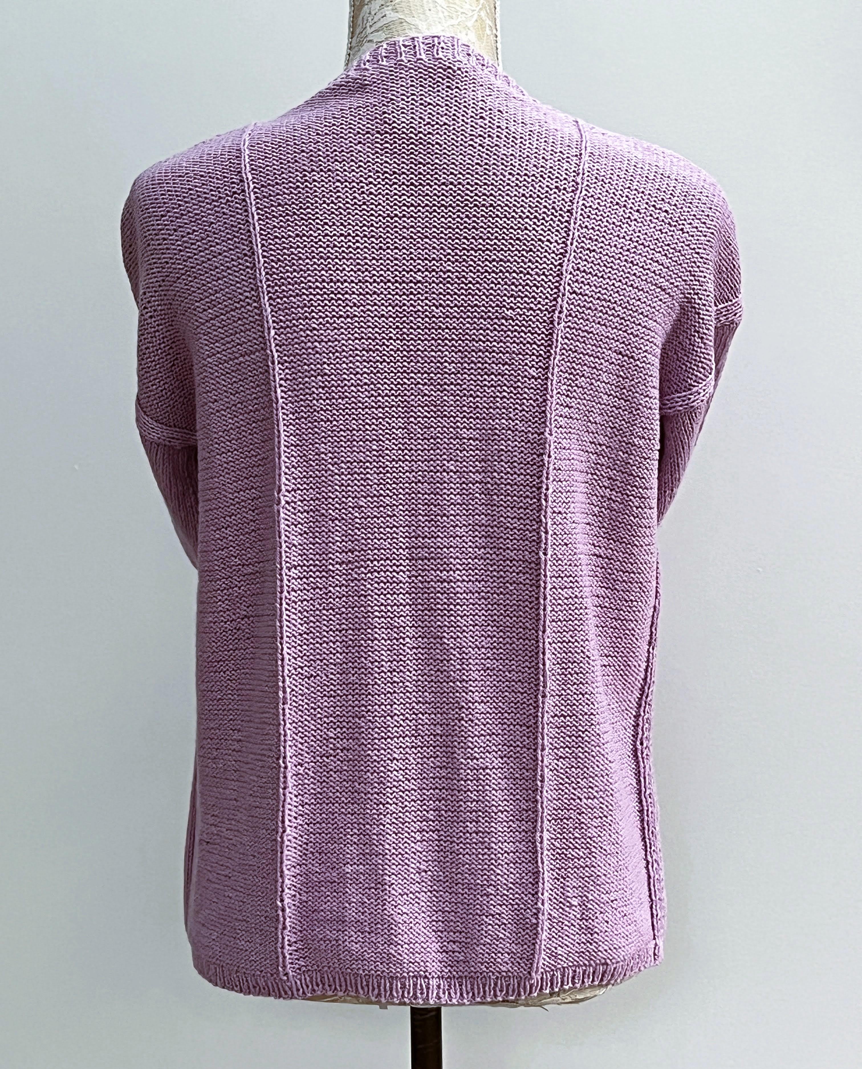 CARDIGAN WITH BOBBLE PANELS