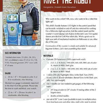 Rivet the Robot sweater