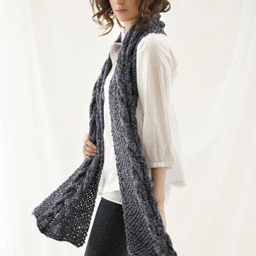 Cabled Scarf