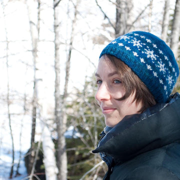 Winter Sonata (hat and mitten set)