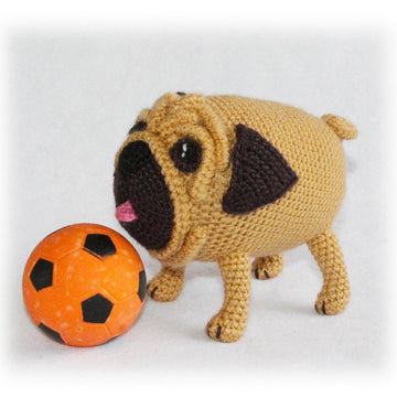 Dog Puppy Pug Crochet Pattern