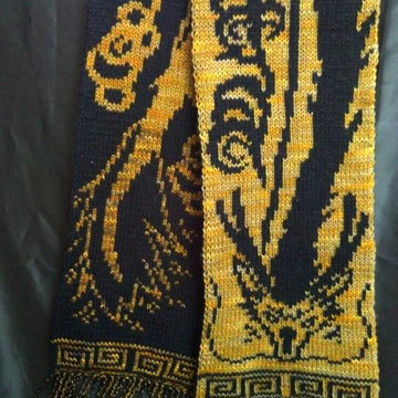 Cloud Dragon Scarf