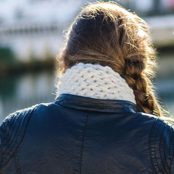 Loveheart Crochet Cowl Collar