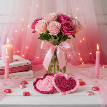 Scalloped Heart Coaster