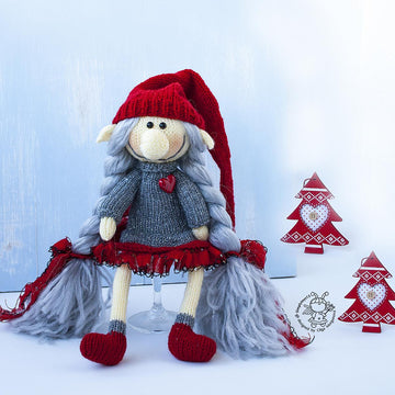 Christmas girl  elf doll