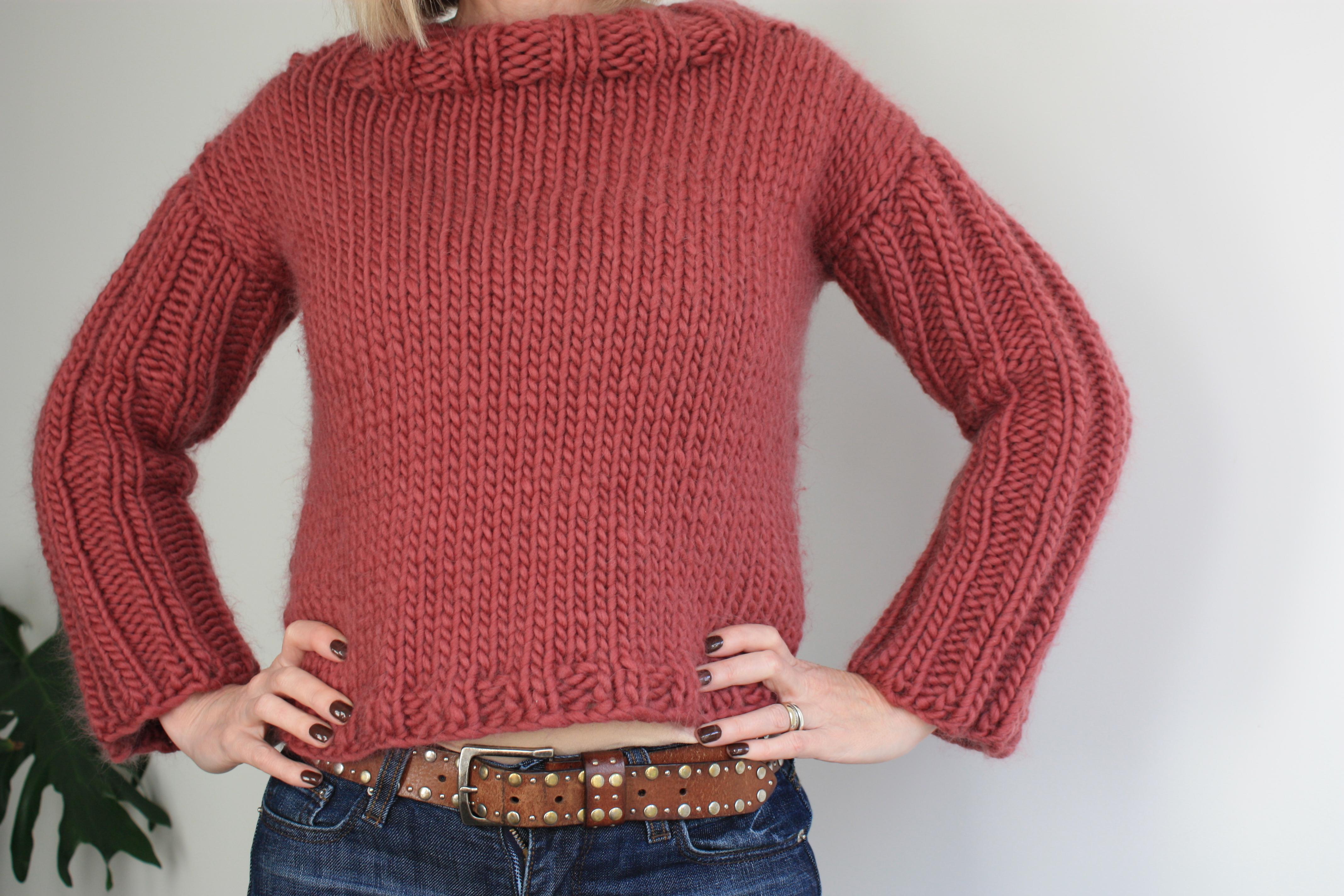 Railway Sleeve Sweater