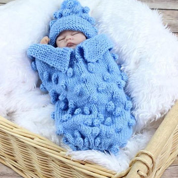 Knitting Pattern Doll or Preemie Bobble Cocoon #258