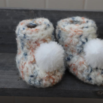 Felted Baby Bootie