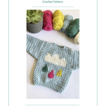 Rainy Days Crochet Sweater