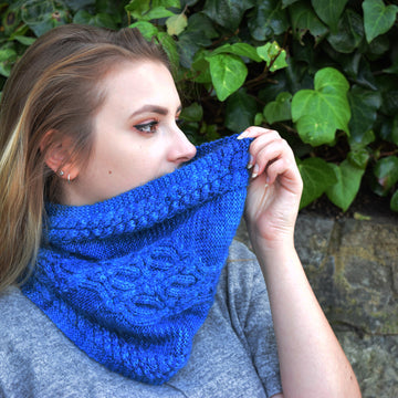 Leeward - Cowl Knitting Pattern For Women in The Yarn Collective Bloomsbury DK by Ella Burch