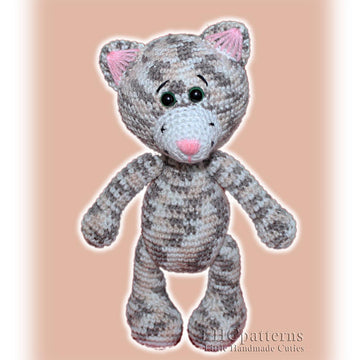 Tiger, Cat and White Bear Crochet Pattern