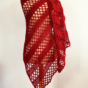 Asymmetrical Wedge Shawl