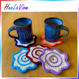 Flower coaster I by HueLaVive