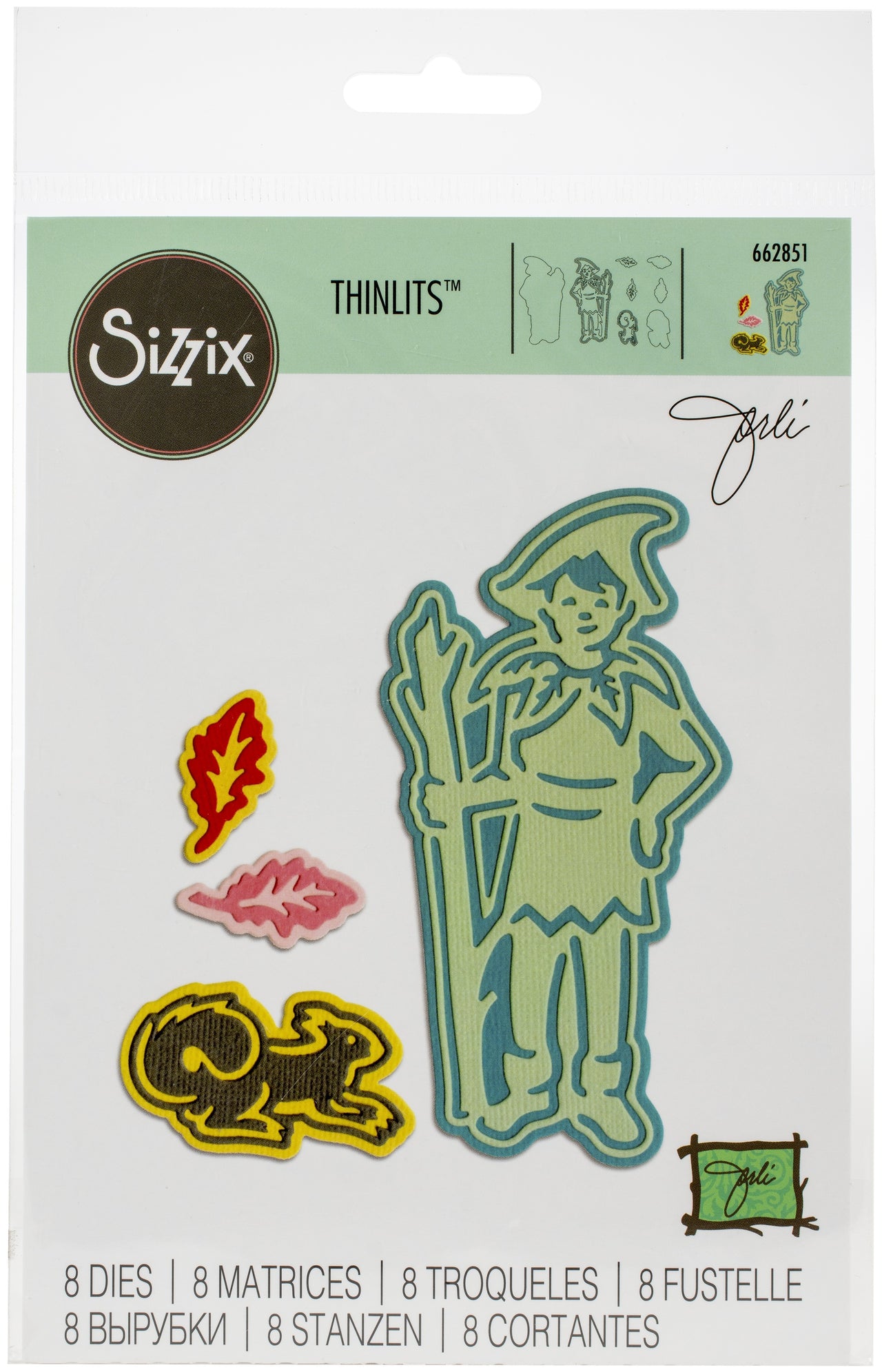 Sizzix Thinlits Dies By Jorli Perine 8/Pkg - Fairy #4