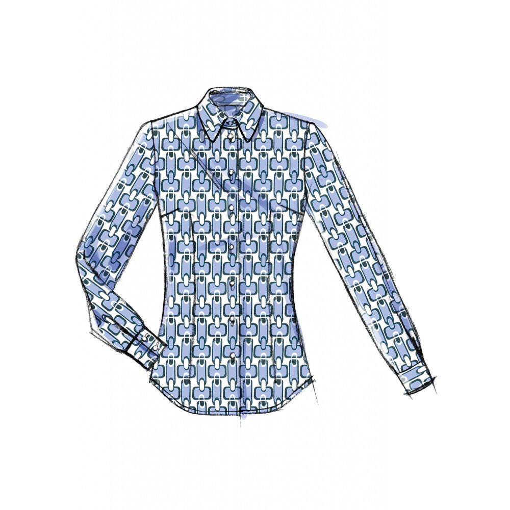Vogue Misses' Blouse V8772 - Sewing Pattern