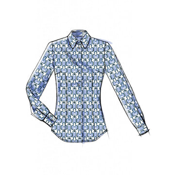 Vogue Misses' Blouse V8772 - Sewing Pattern