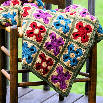 Trinity Jewels Afghan