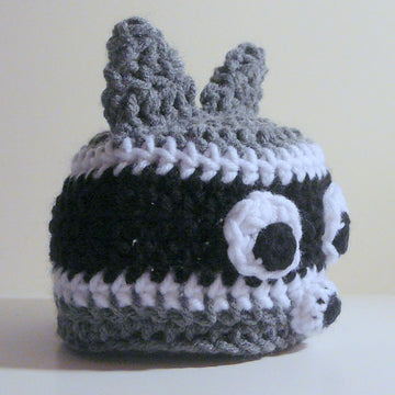 Raccoon Hat - Newborn to Adult