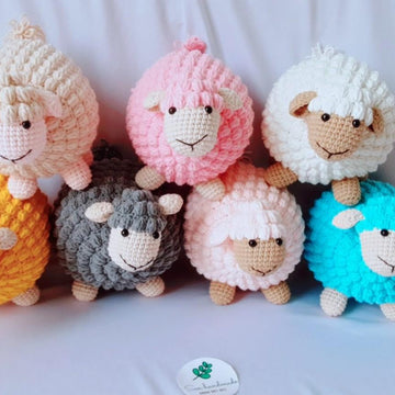 Father sheep- crochet pattern - PDF file