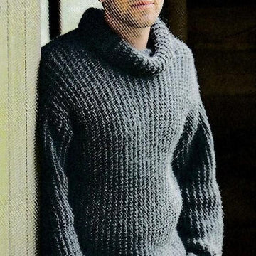 Rib Roll Neck
