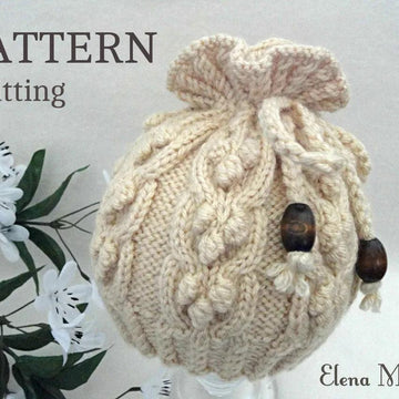 Pattern Newborn Babies Knitted Baby Beanie