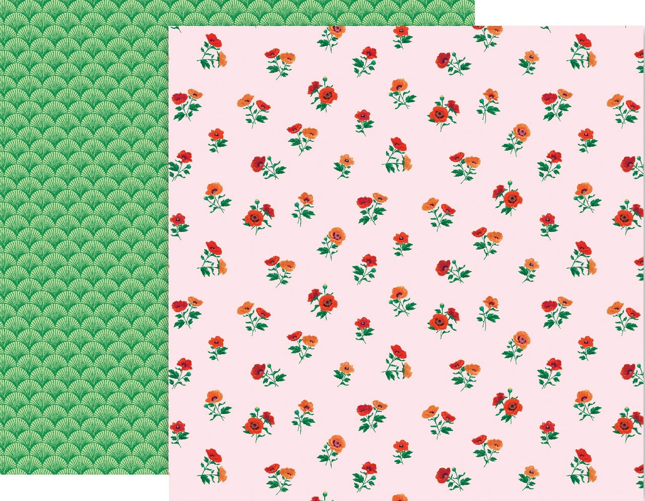 American Crafts 5th & Monaco Double-Sided Cardstock 12"X12" 25/Pkg - #6