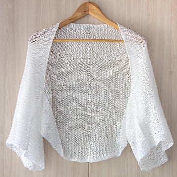Knitting Pattern Light Air Open Cardigan Womans