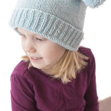 Double Pom Pom Hat