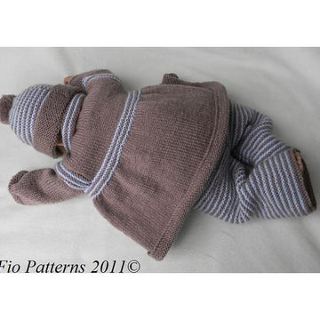 Flip Pram Set Knitting Pattern #178
