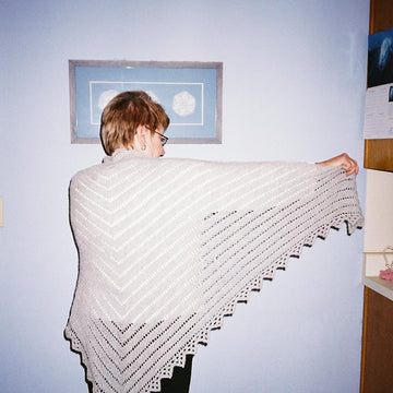 Van Dyke Chevron Shawl