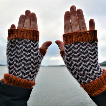 Tweed Handwarmers